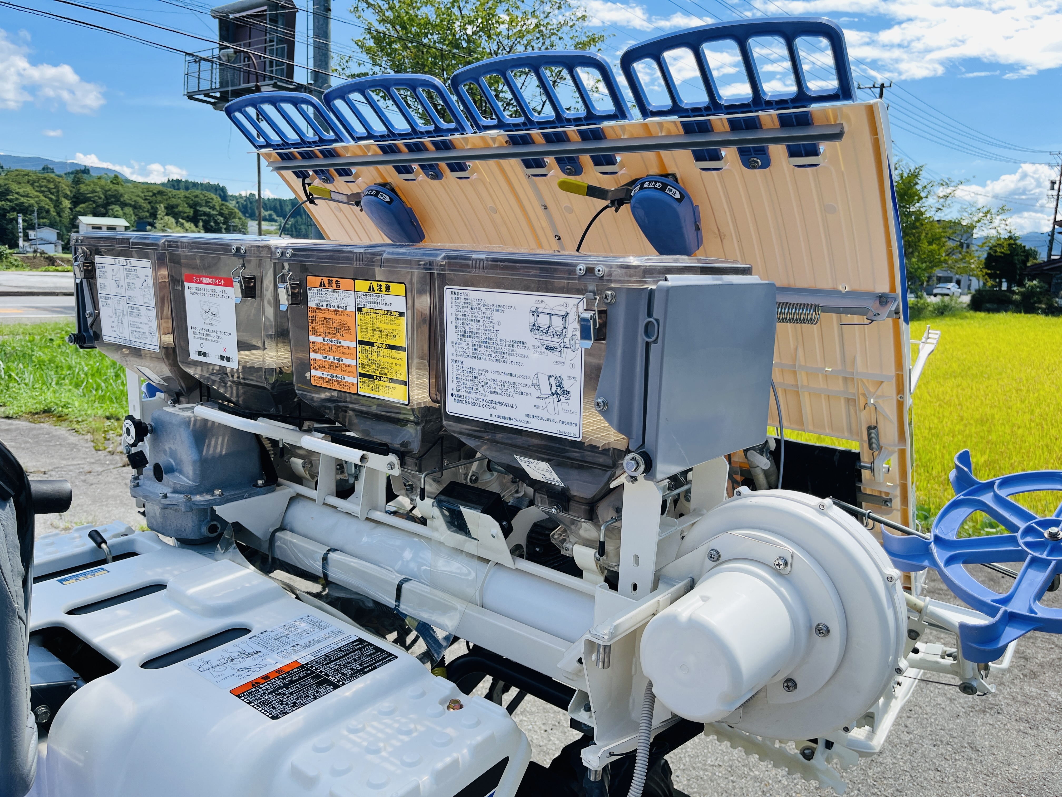 三菱マヒンドラ農機 中古田植機 LE4の商品画像10