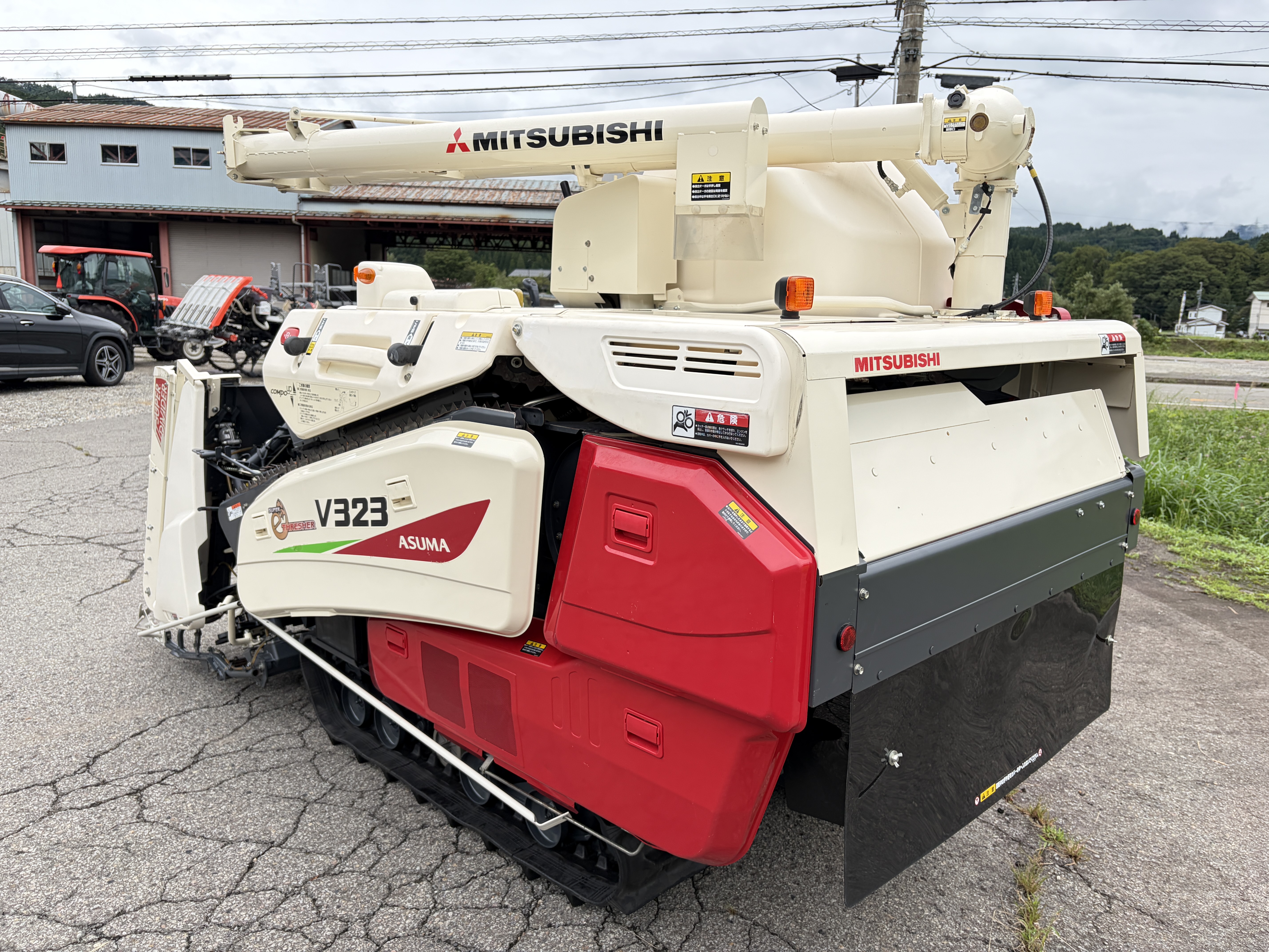 三菱マヒンドラ農機 中古コンバイン V323の商品画像4