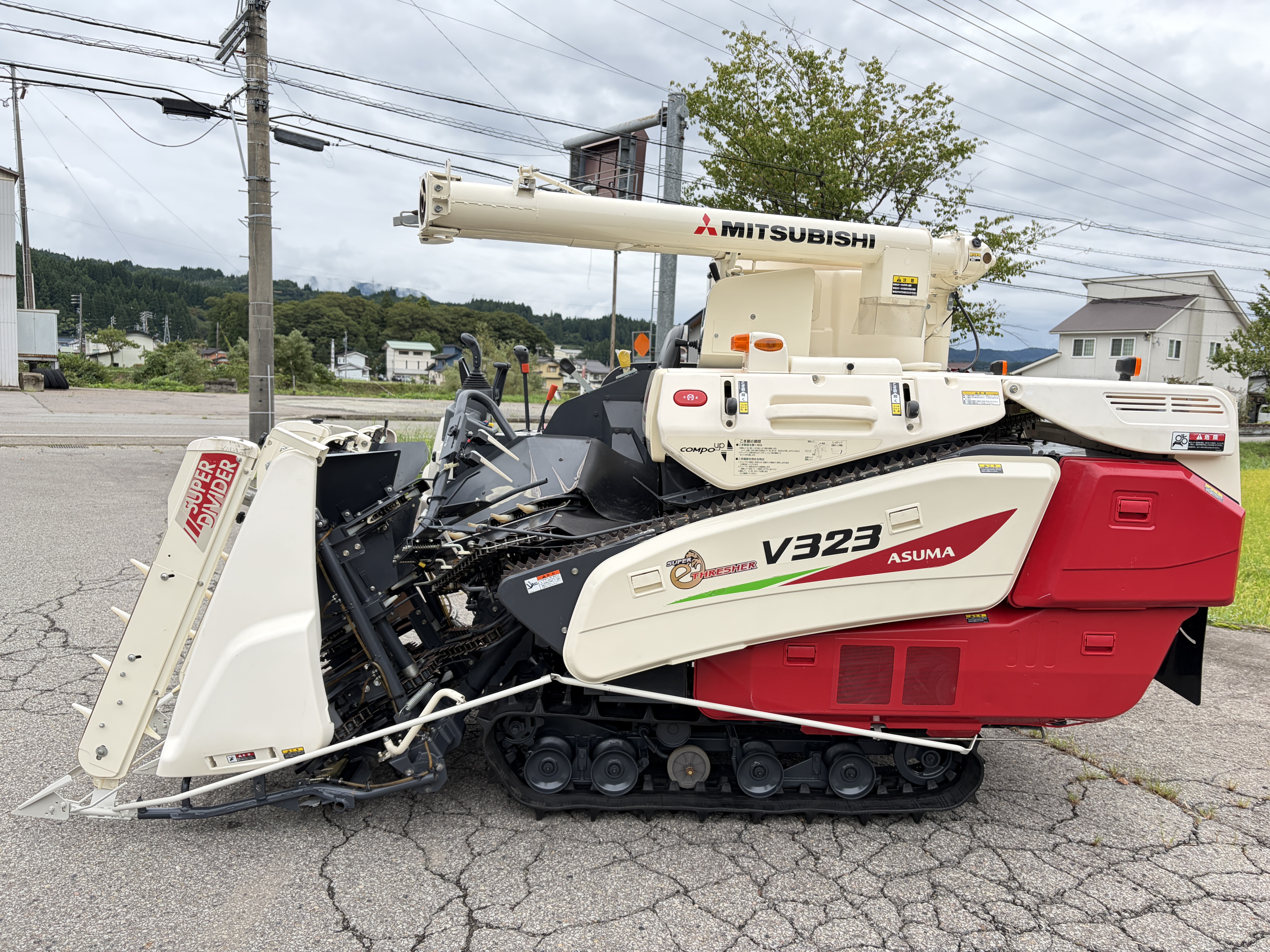 三菱マヒンドラ農機 中古コンバイン V323の商品画像6