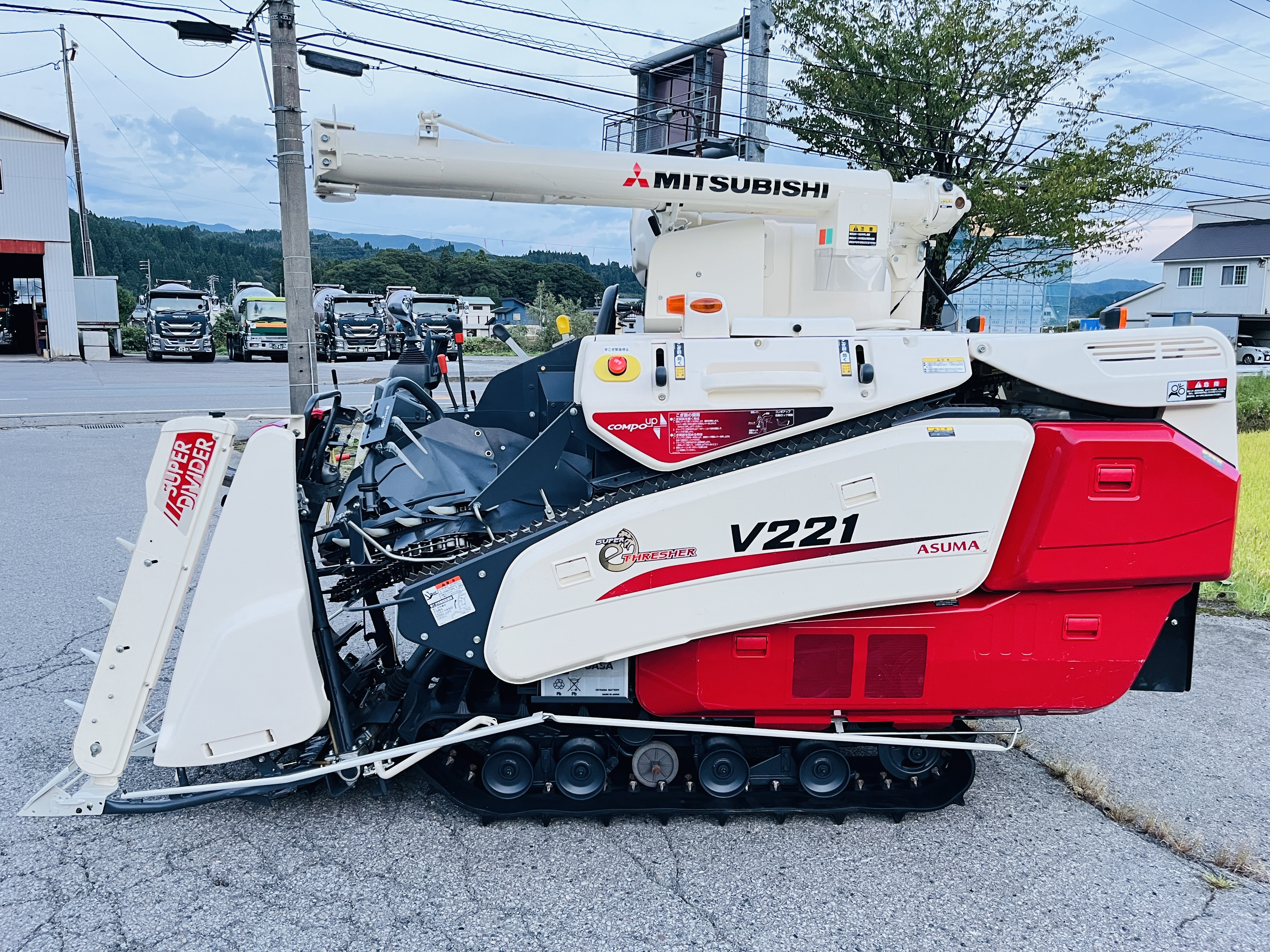 三菱マヒンドラ農機 中古コンバイン V221の商品画像6