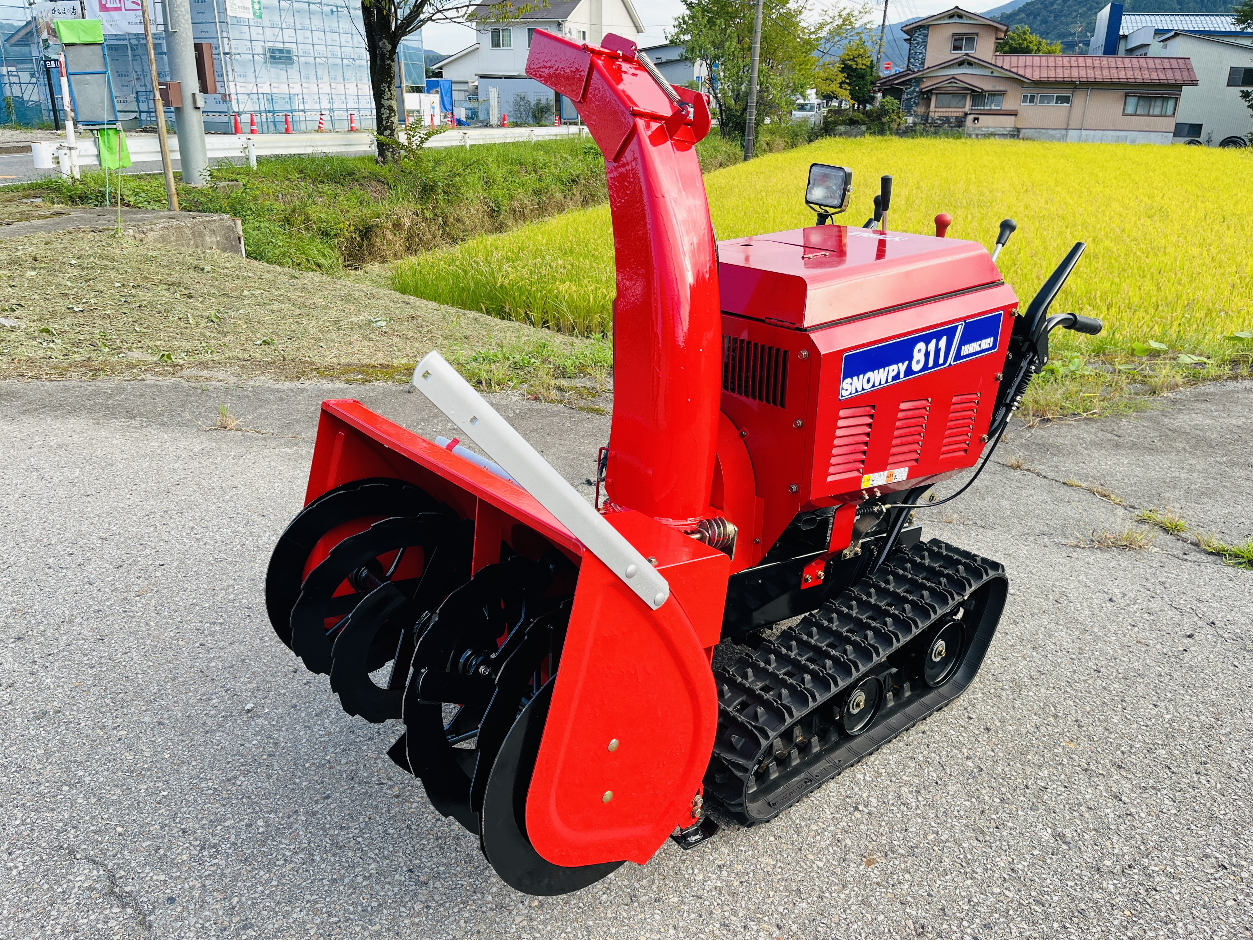 その他 中古その他 イシカリ除雪機　スノーピーIZG811