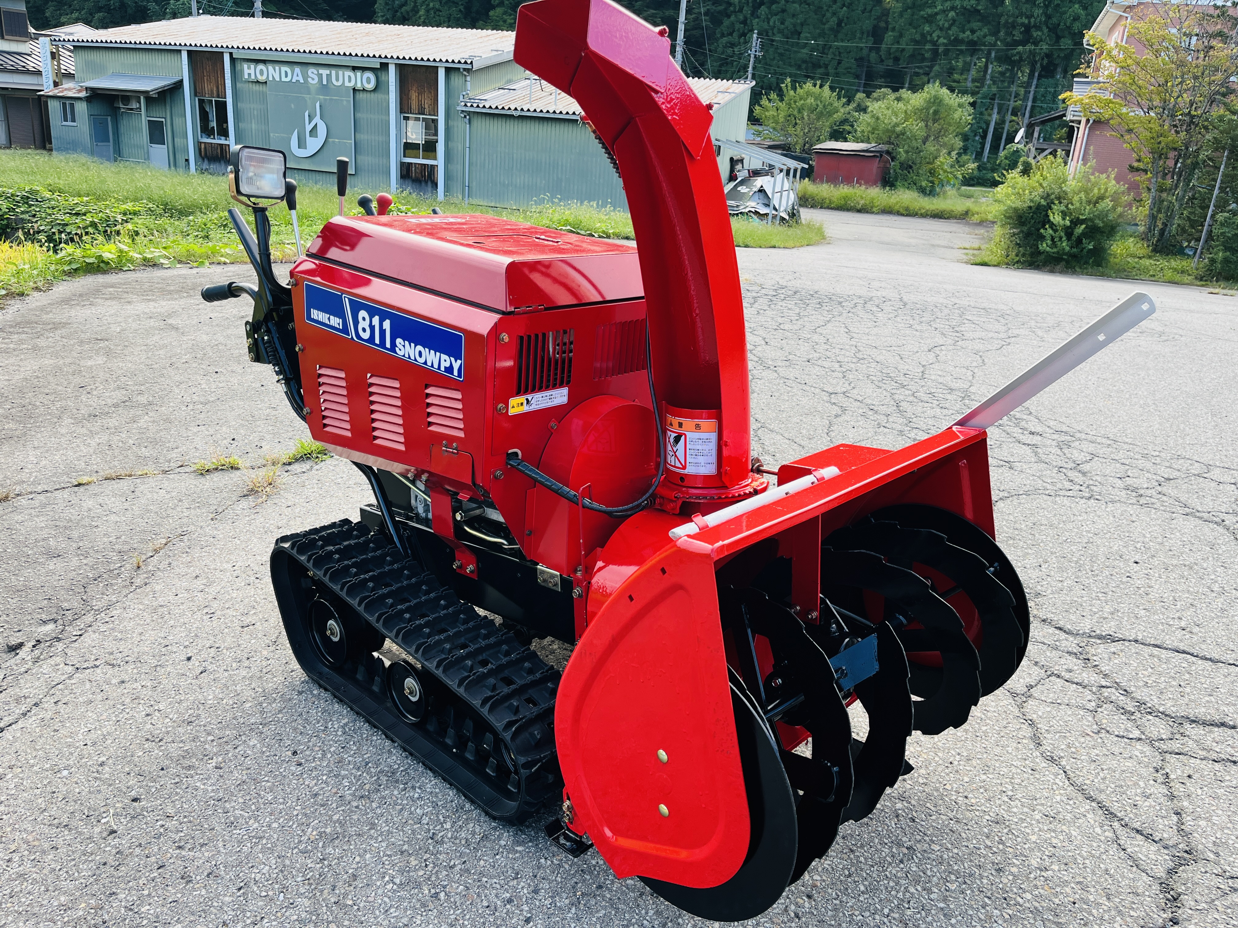 その他 中古その他 イシカリ除雪機　スノーピーIZG811の商品画像2