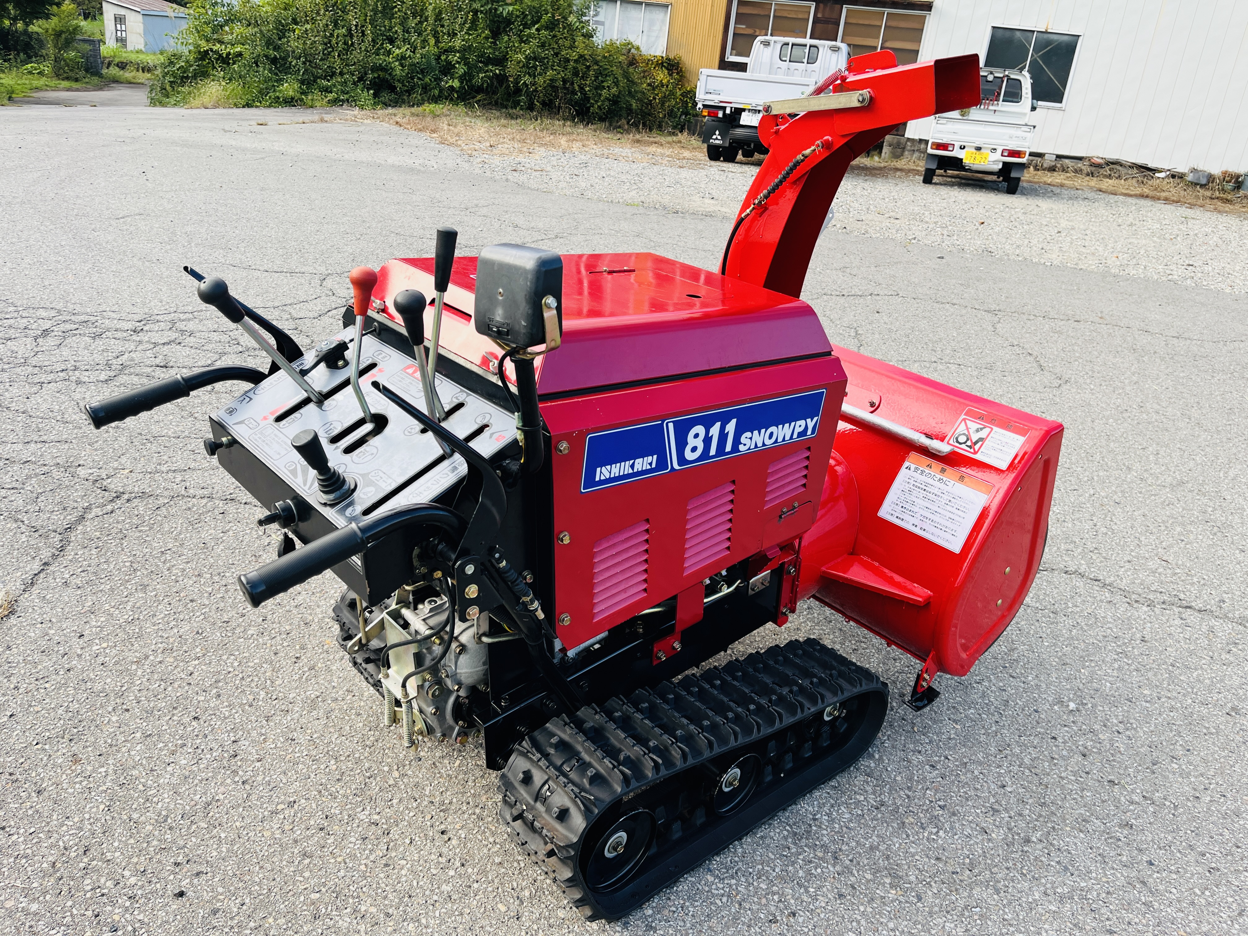 その他 中古その他 イシカリ除雪機　スノーピーIZG811の商品画像3