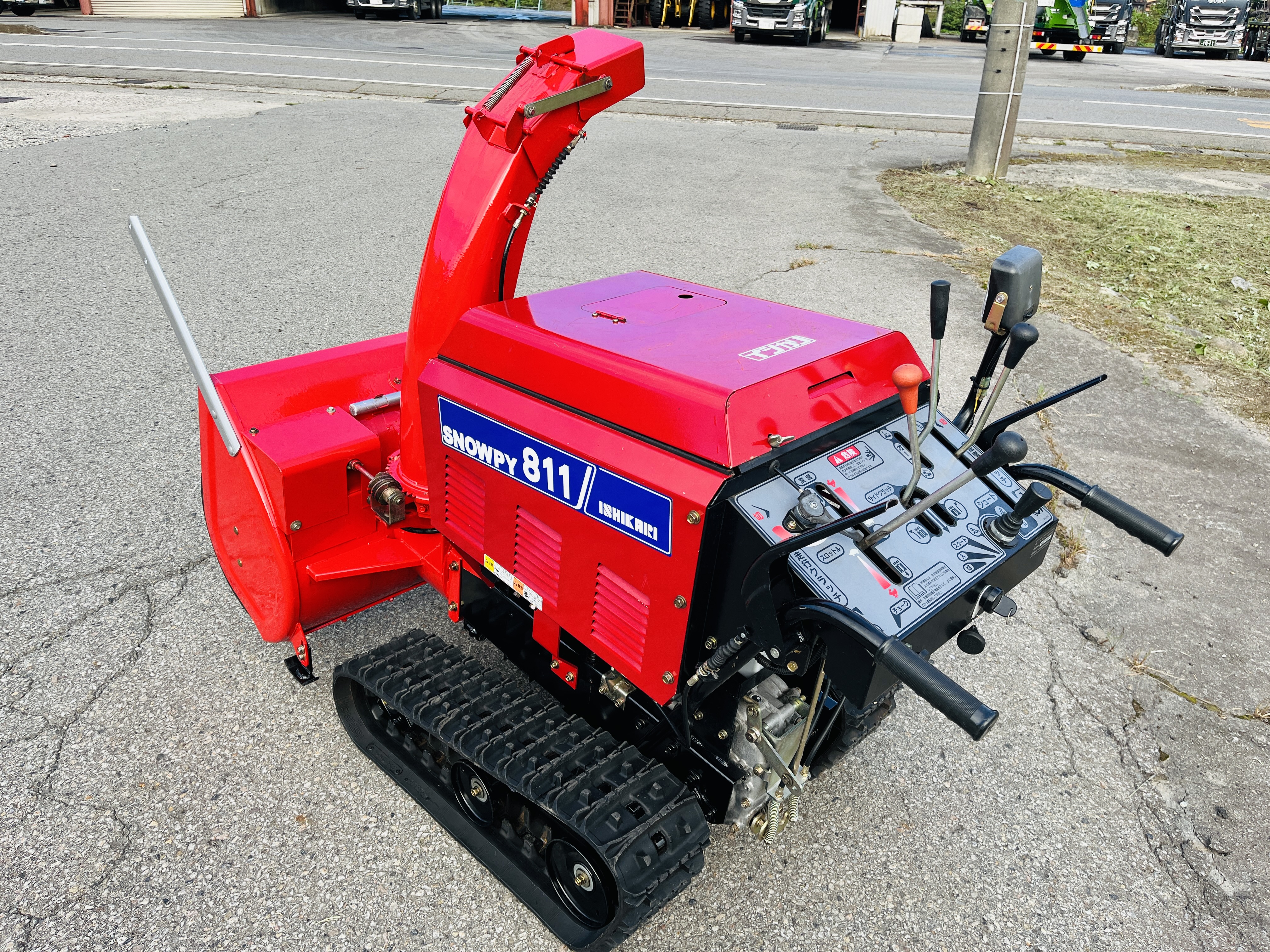 その他 中古その他 イシカリ除雪機　スノーピーIZG811の商品画像4