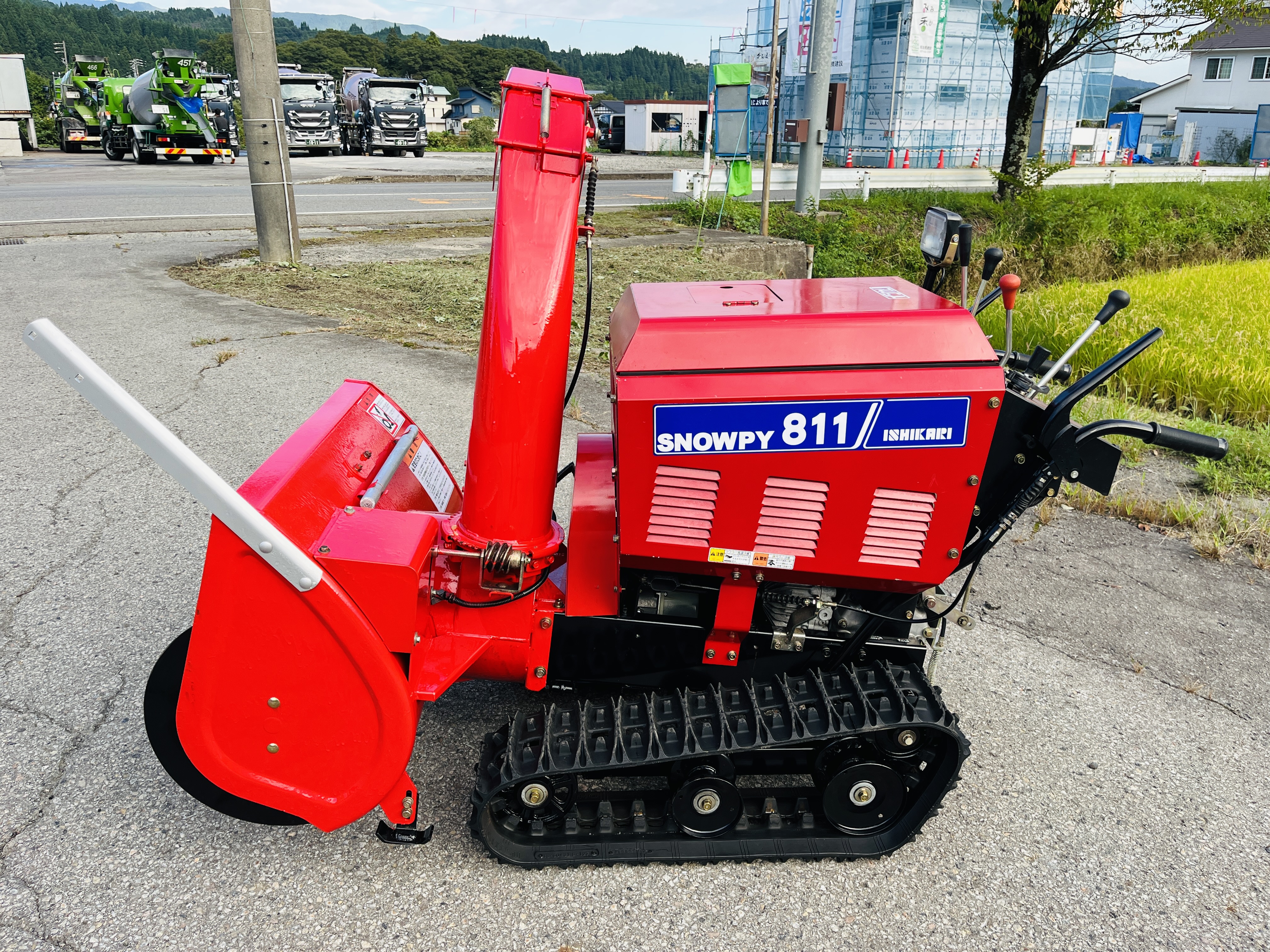 その他 中古その他 イシカリ除雪機　スノーピーIZG811の商品画像6