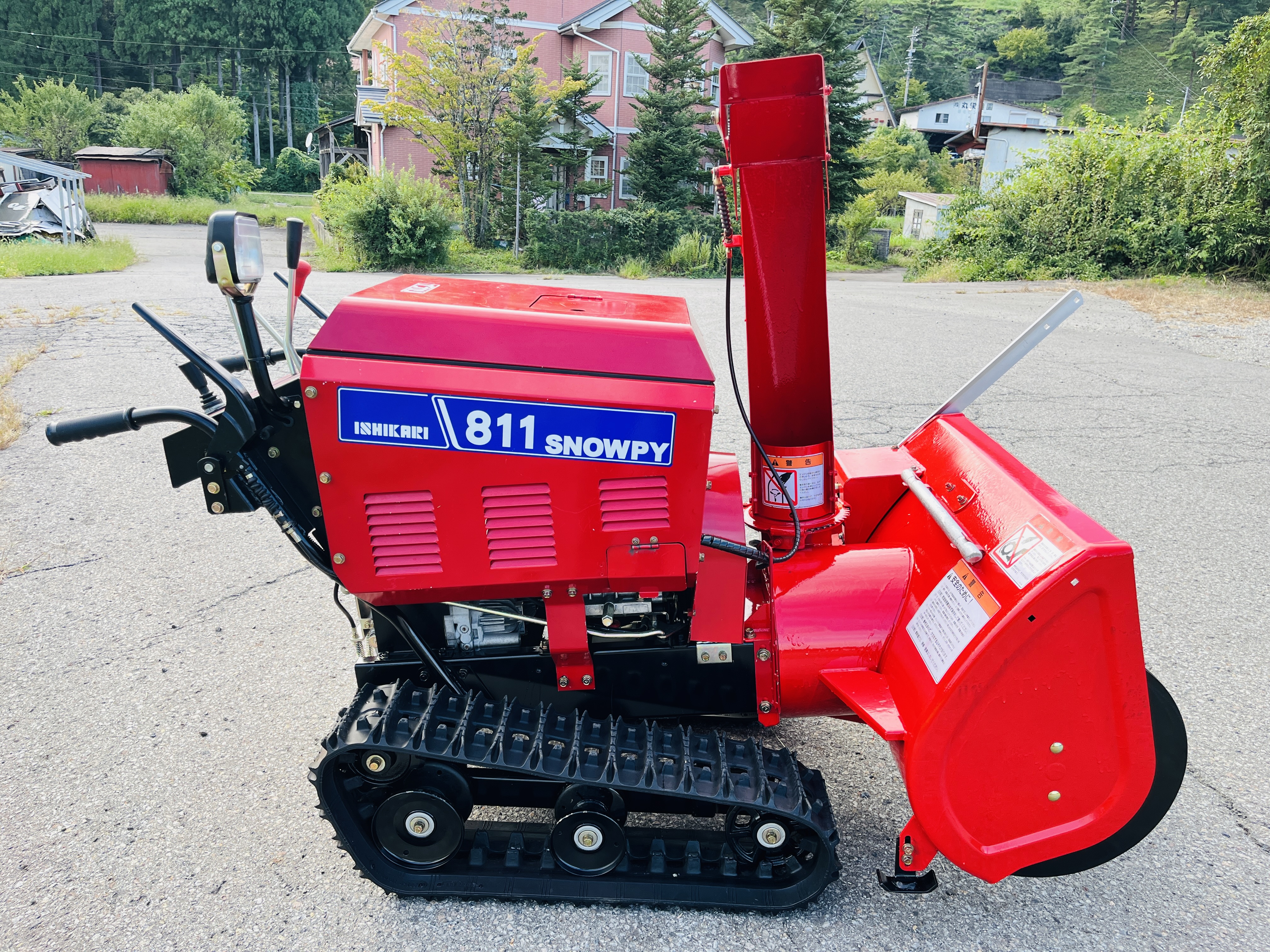 その他 中古その他 イシカリ除雪機　スノーピーIZG811の商品画像7