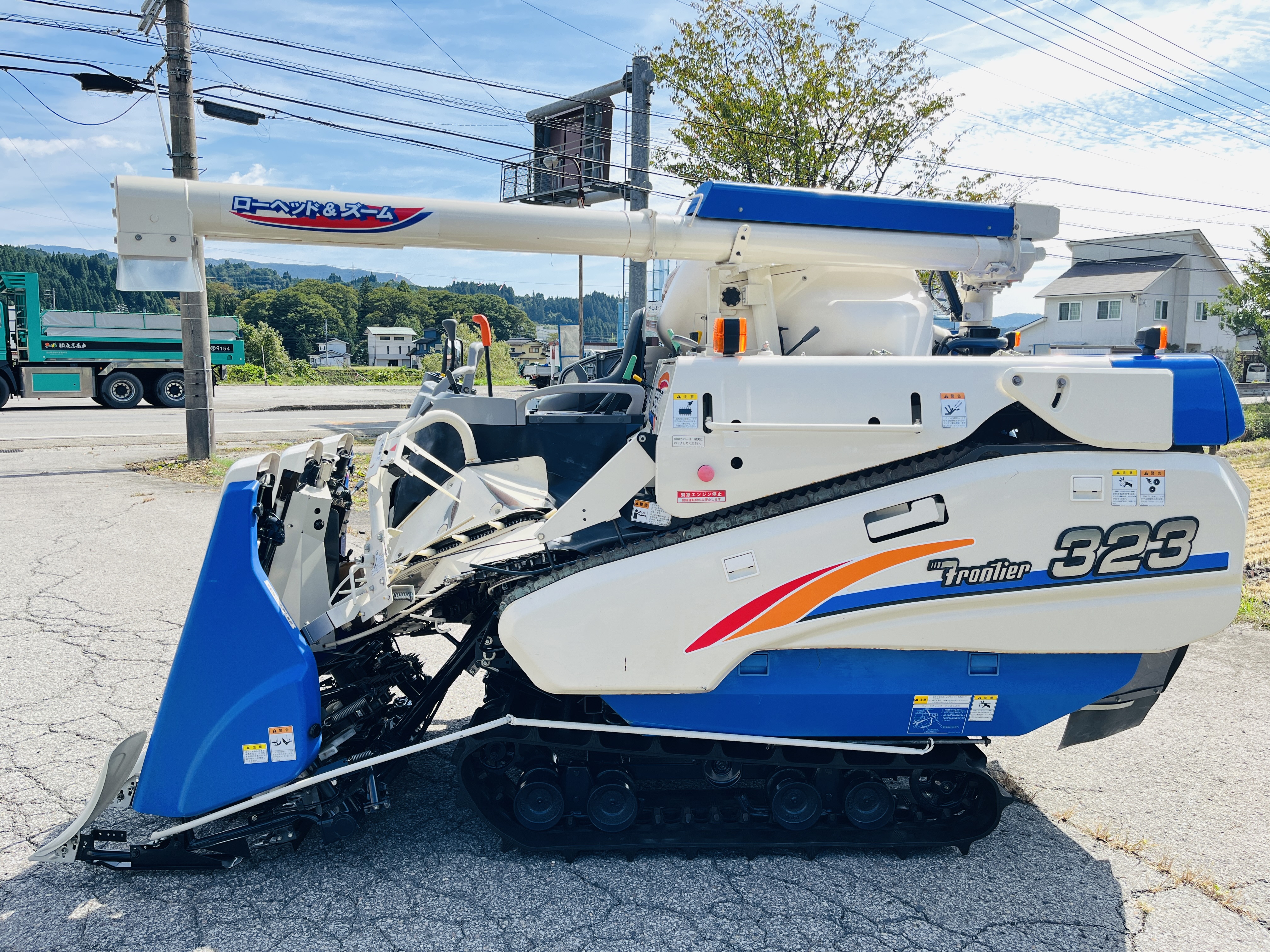 イセキ 中古コンバイン HVF323G-ZKWCの商品画像6