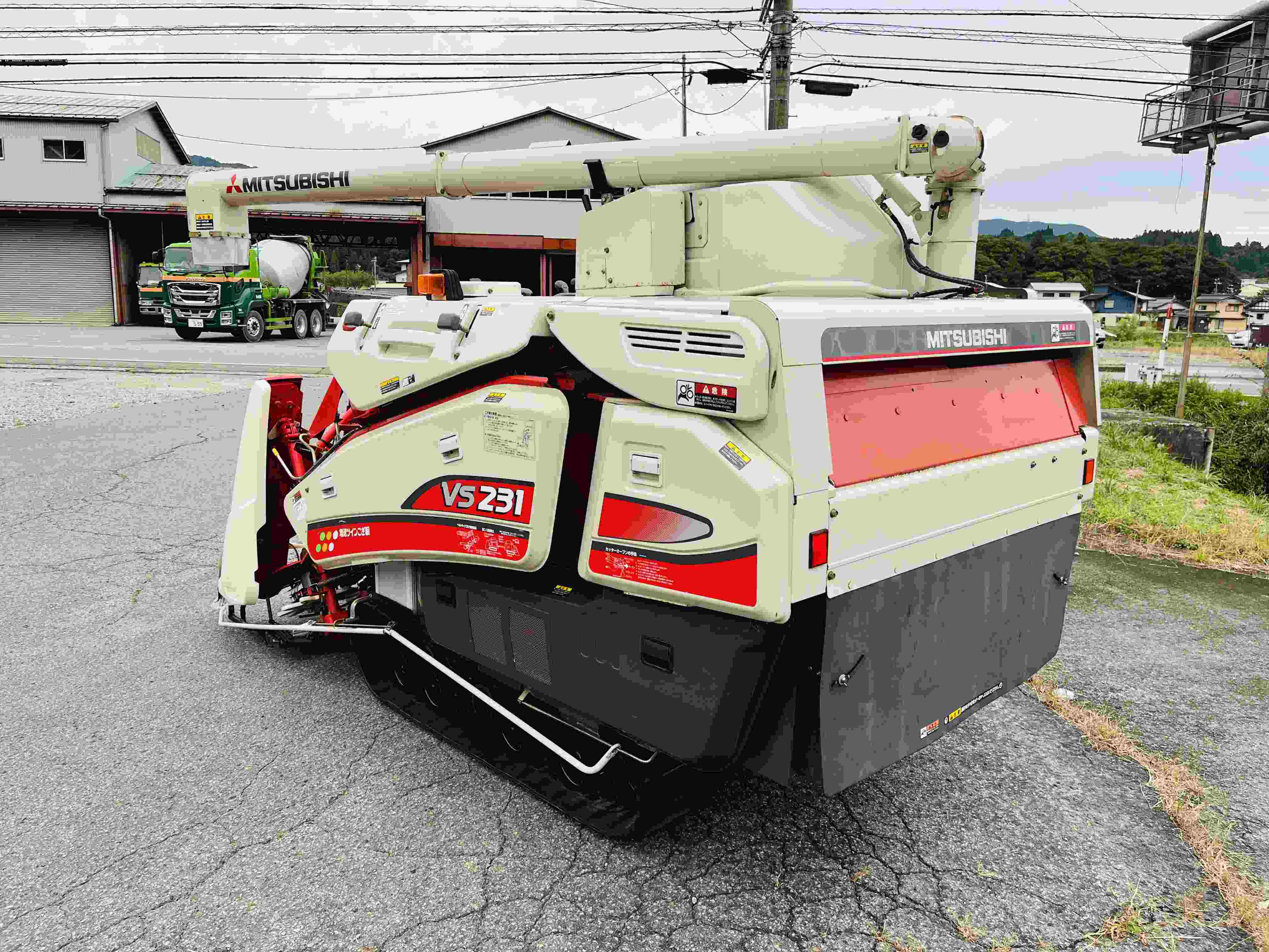 三菱マヒンドラ農機 中古コンバイン VS231Gの商品画像4