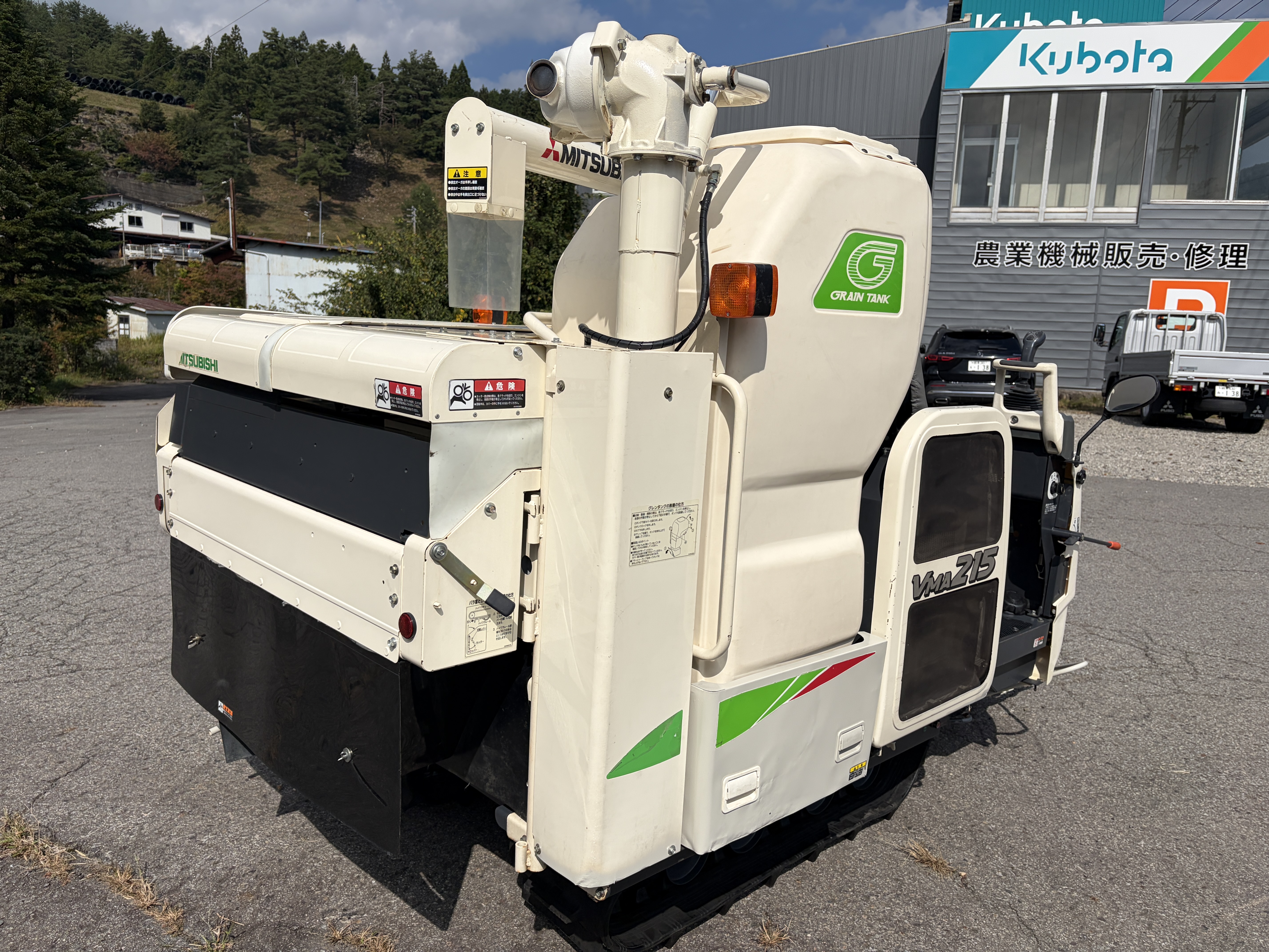 三菱マヒンドラ農機 中古コンバイン VMA215Gの商品画像5