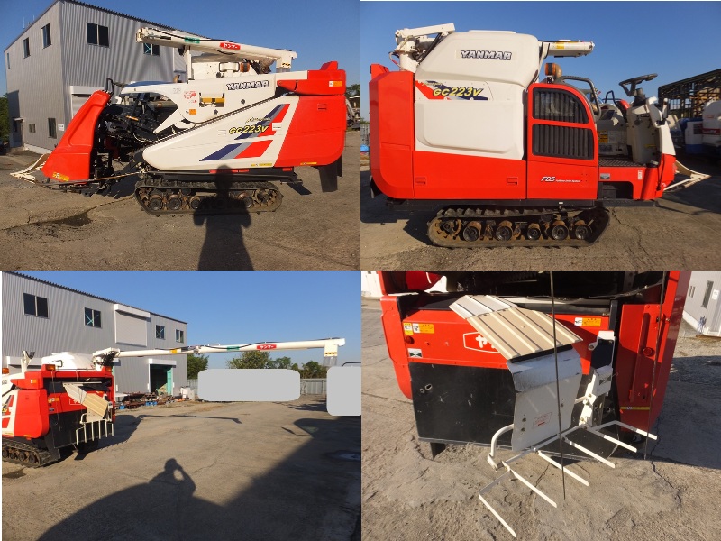 ヤンマー 中古コンバイン GC223Vの商品画像3