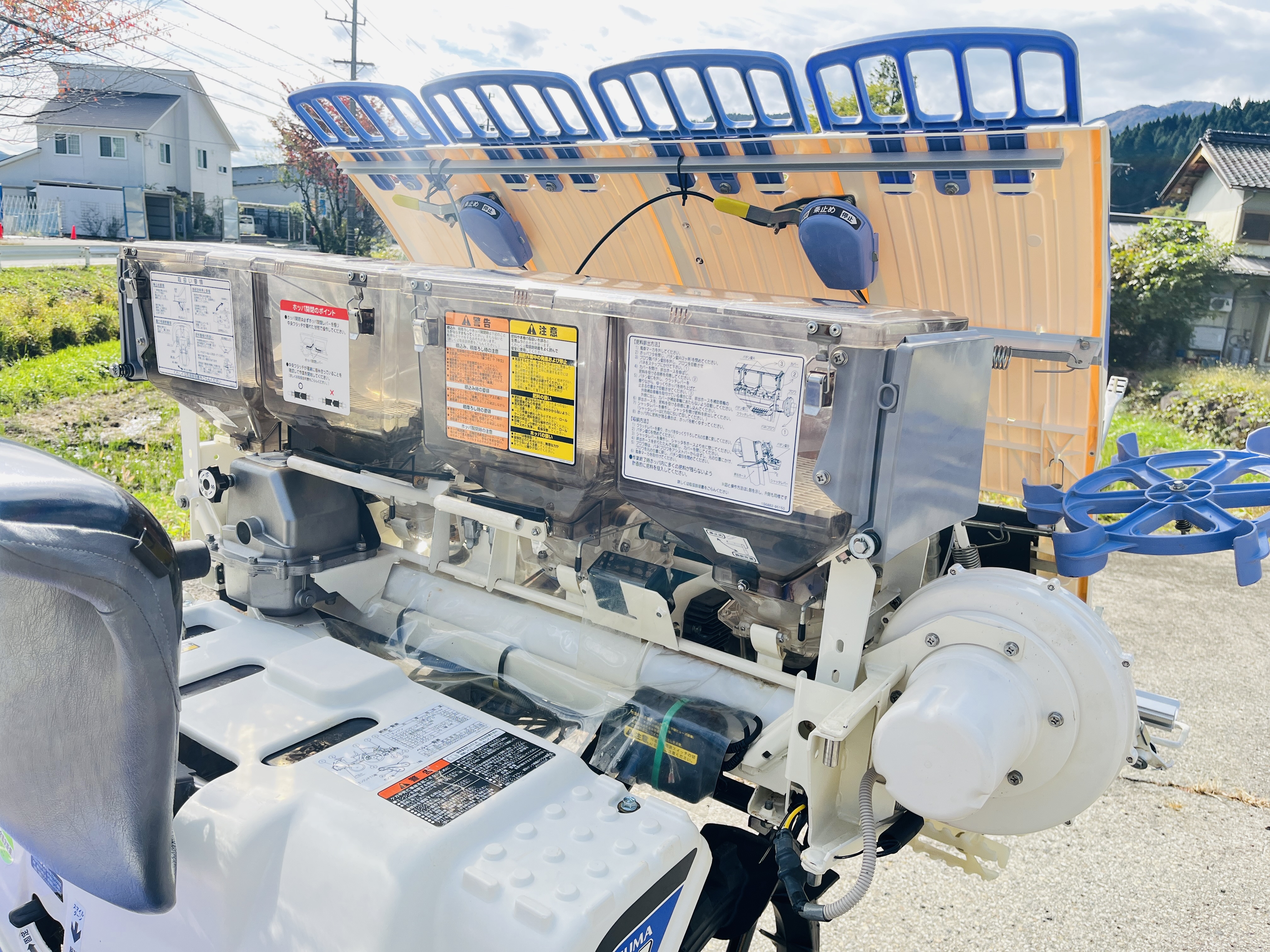 三菱マヒンドラ農機 中古田植機 LE4の商品画像10