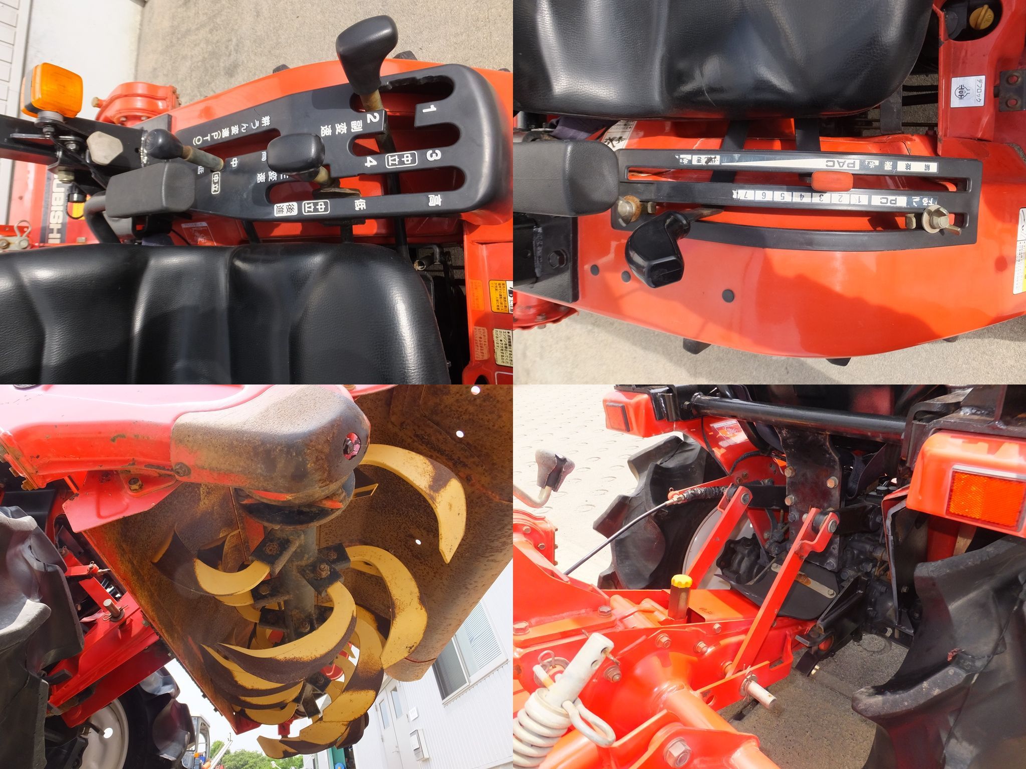 ミツビシ 中古トラクター MT146　ヤンマーKeシリーズのOEMの商品画像8