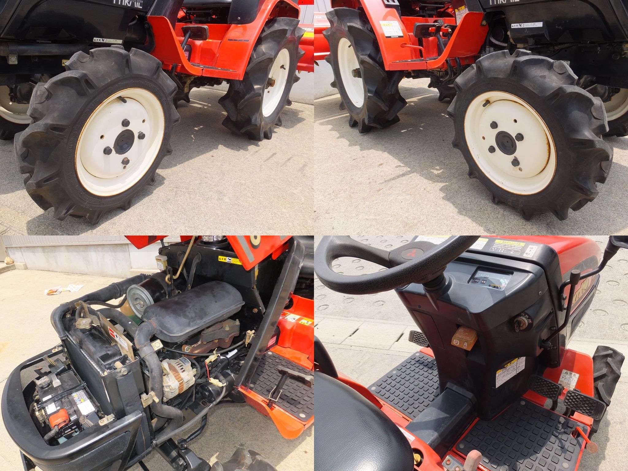 ミツビシ 中古トラクター MT146　ヤンマーKeシリーズのOEMの商品画像9
