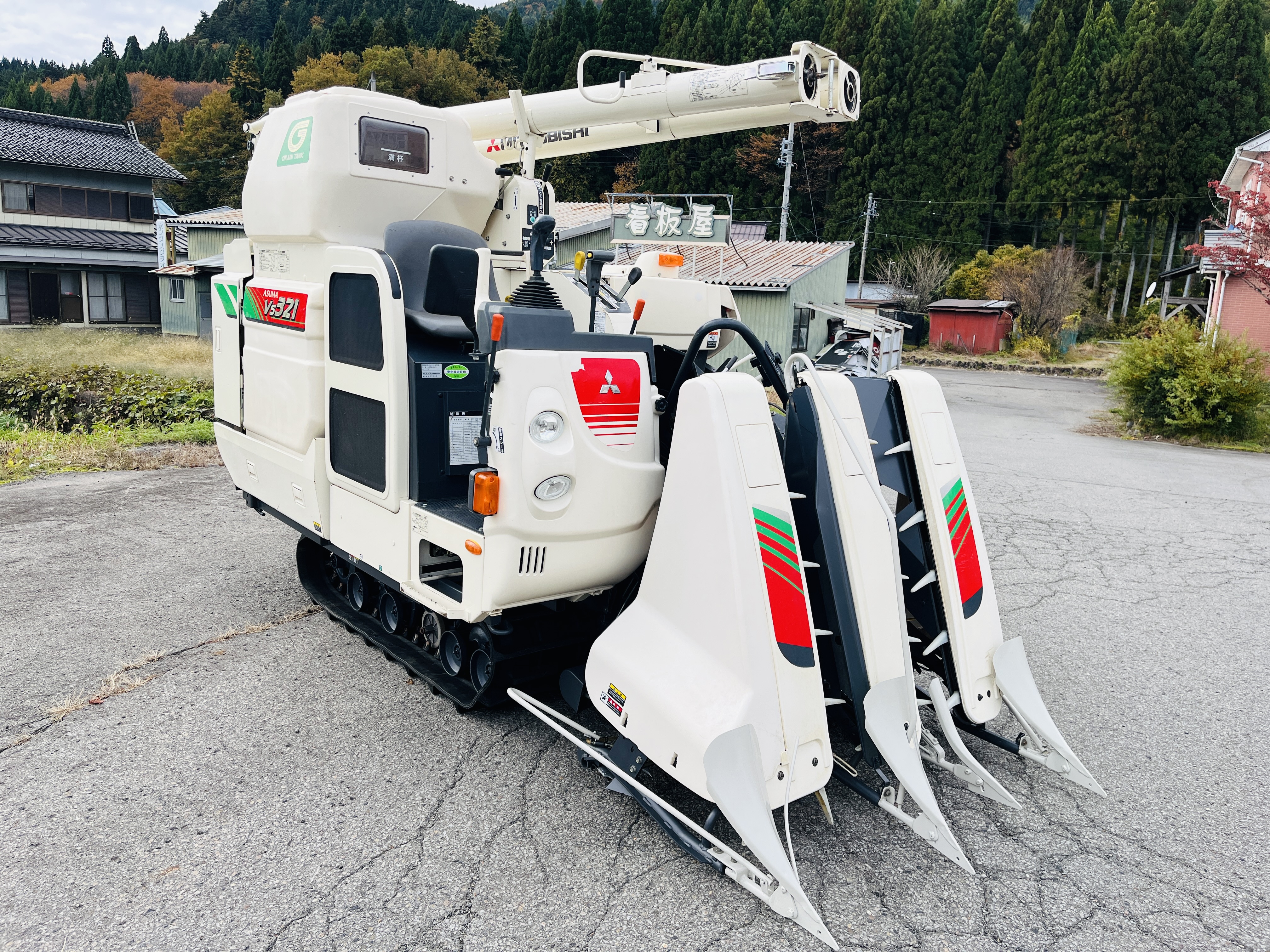 三菱マヒンドラ農機 中古コンバイン VS321の商品画像2