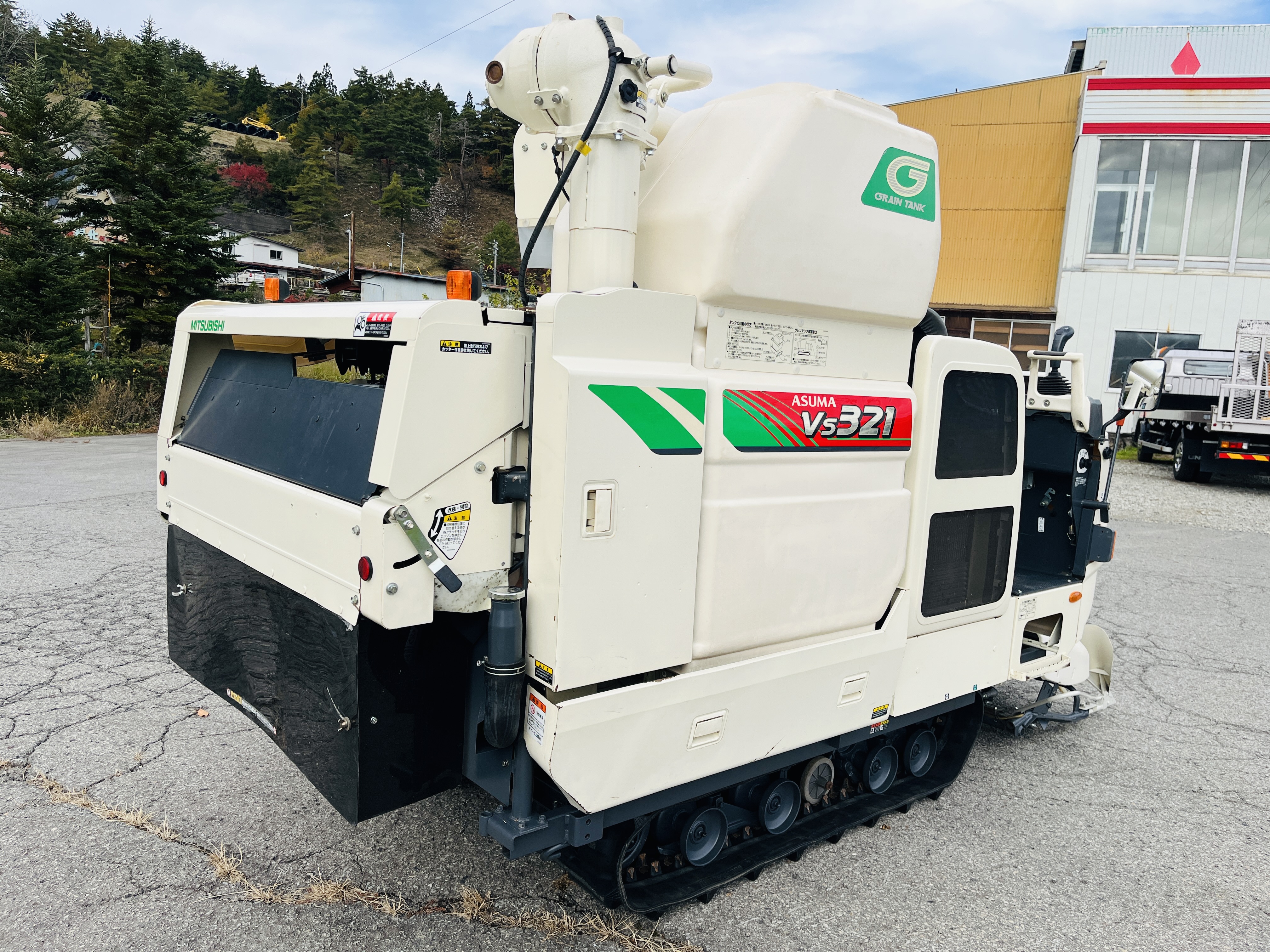 三菱マヒンドラ農機 中古コンバイン VS321の商品画像5