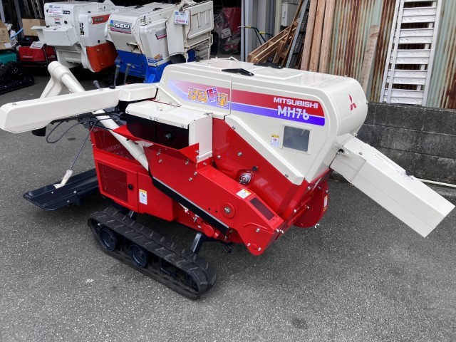 三菱マヒンドラ農機 中古ハーベスター MH76（700160）の商品画像1