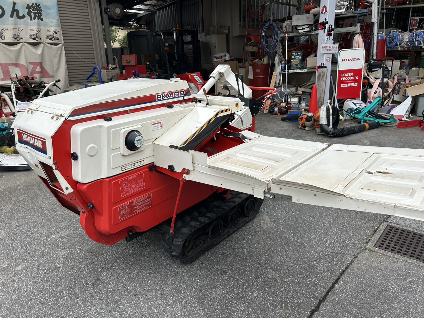 ヤンマー 中古バインダー PKA6-Dの商品画像2
