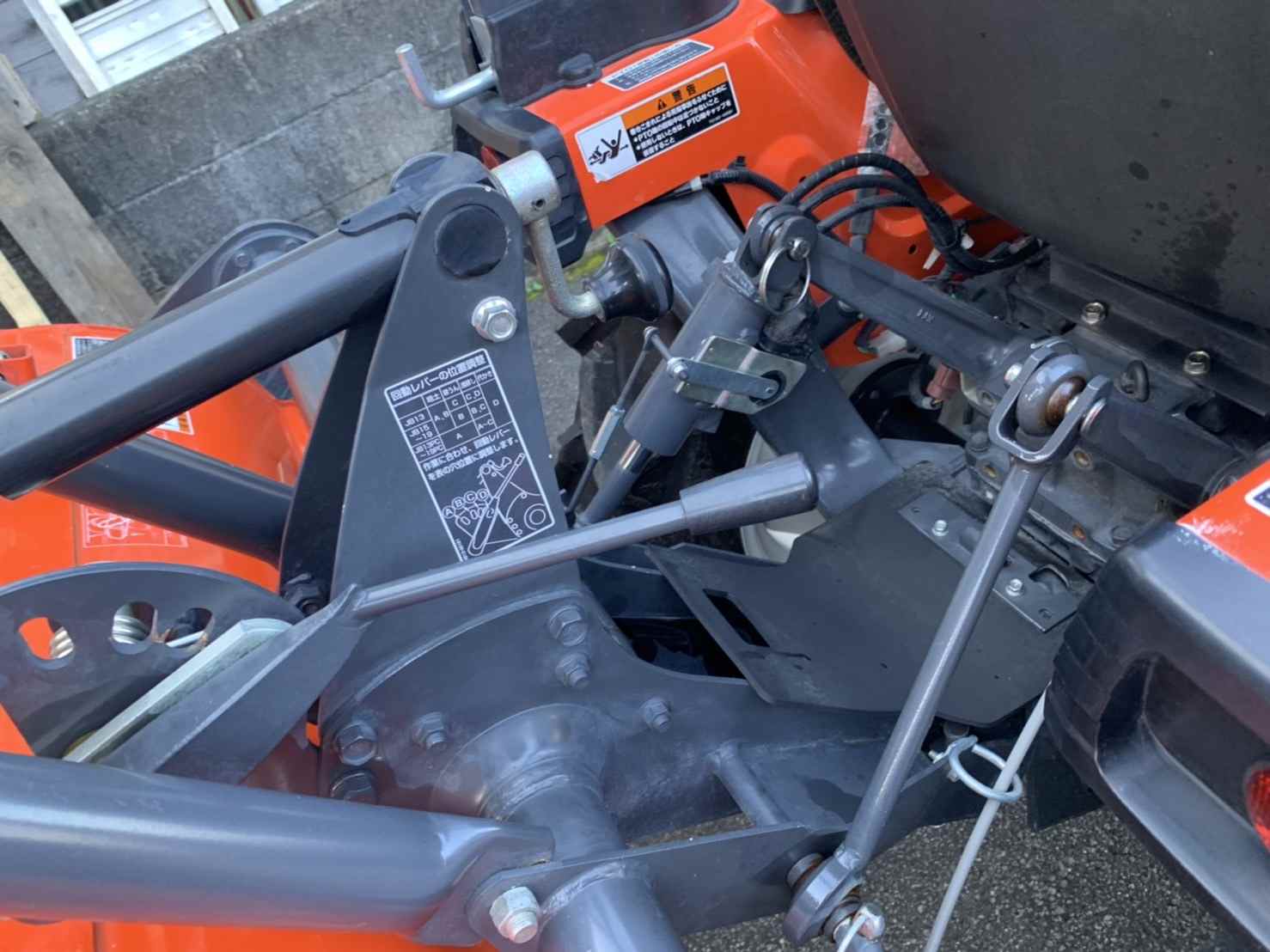 クボタ 中古トラクター JB17X-LBSMAGRF3の商品画像7