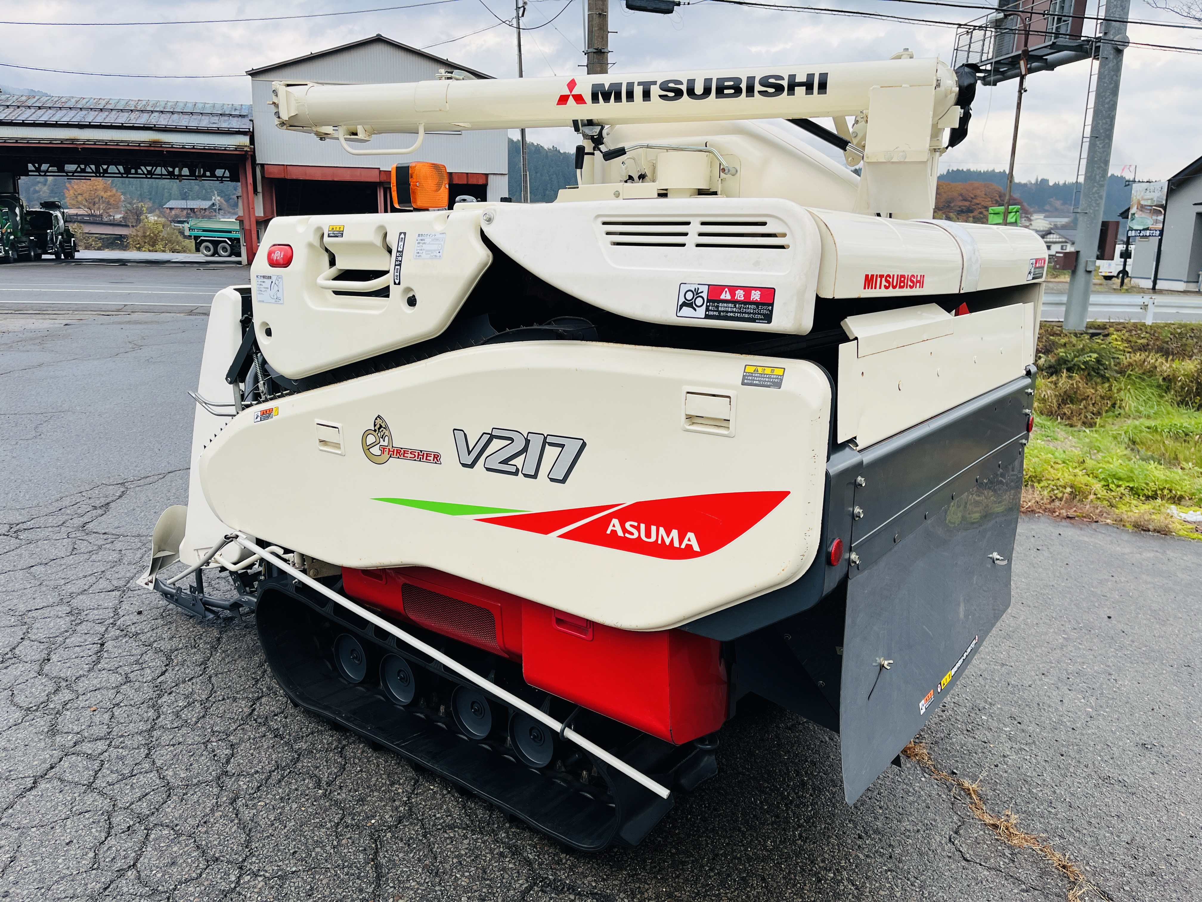 三菱マヒンドラ農機 中古コンバイン V217Gの商品画像4