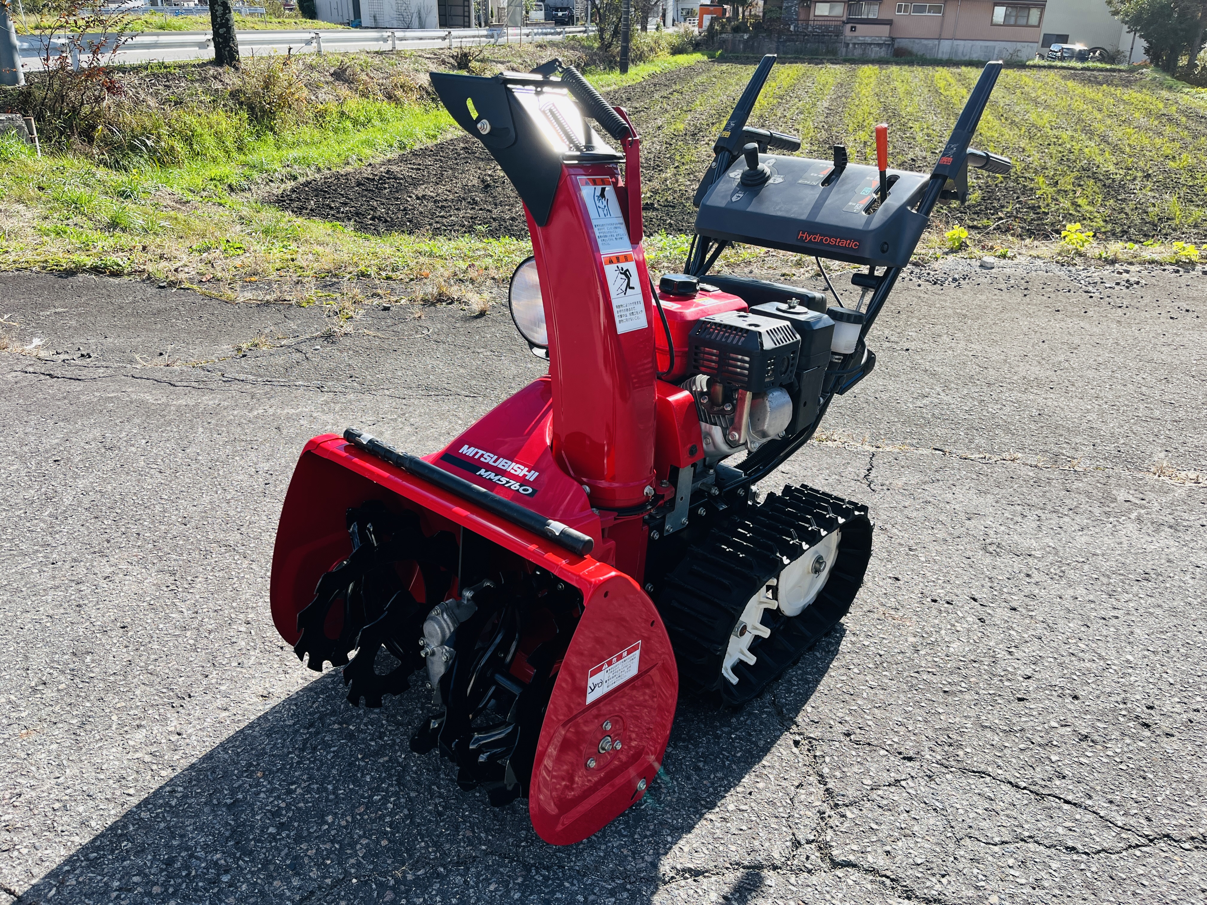 三菱マヒンドラ農機 中古その他 除雪機MMS760の商品画像1