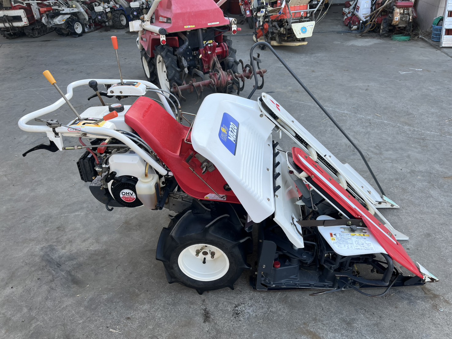 三菱マヒンドラ農機 中古バインダー MB220の商品画像2