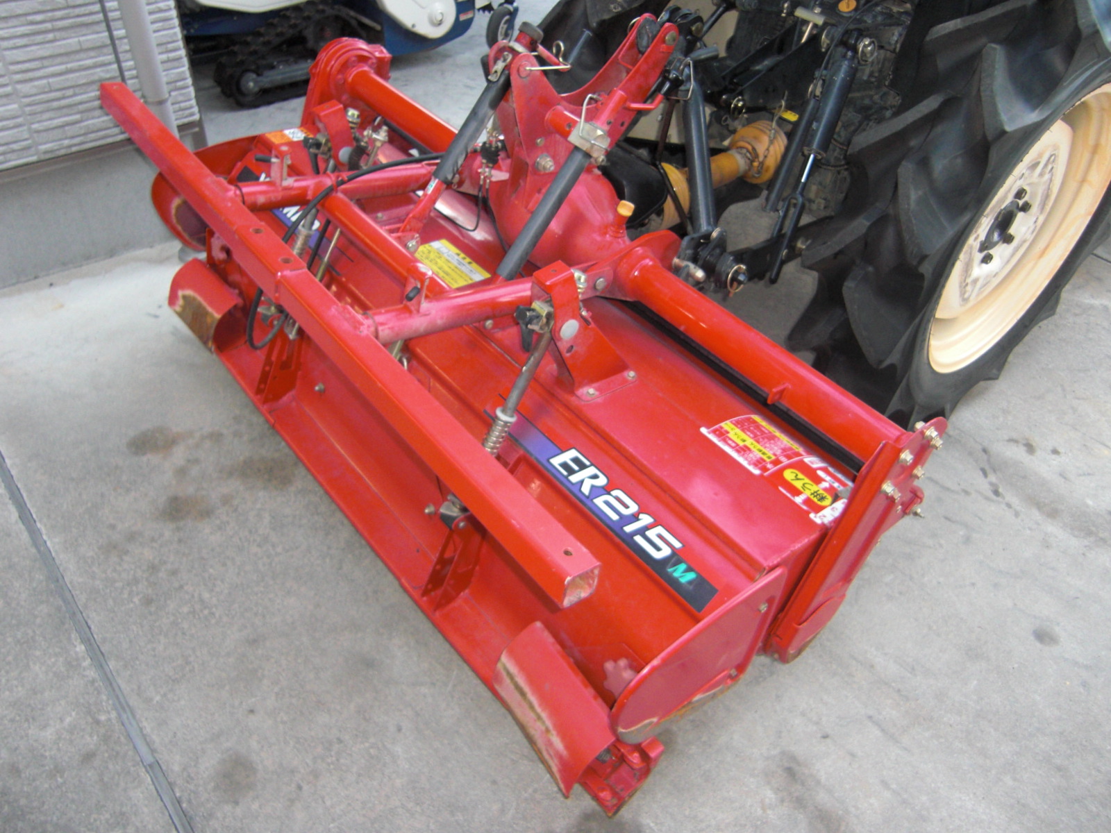 ヤンマー 中古トラクター EF224 VUKS5+ウィングハロー2m40cmの商品画像6