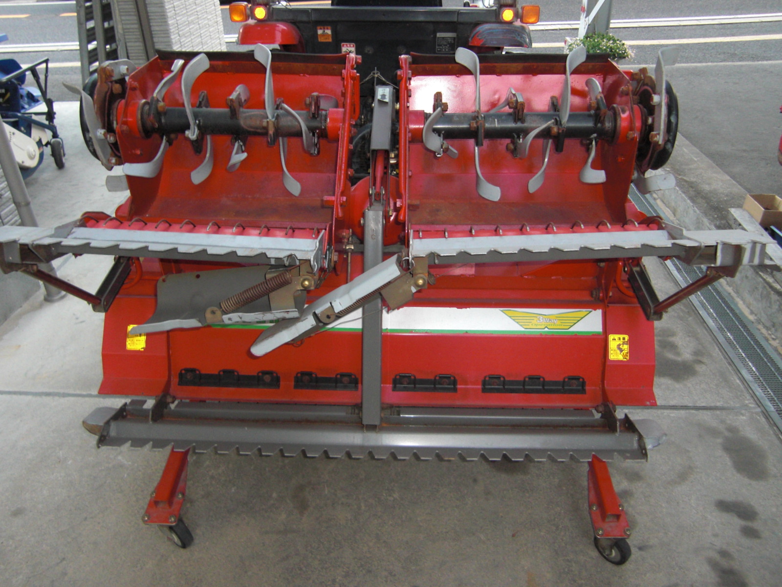 ヤンマー 中古トラクター EF224 VUKS5+ウィングハロー2m40cmの商品画像7