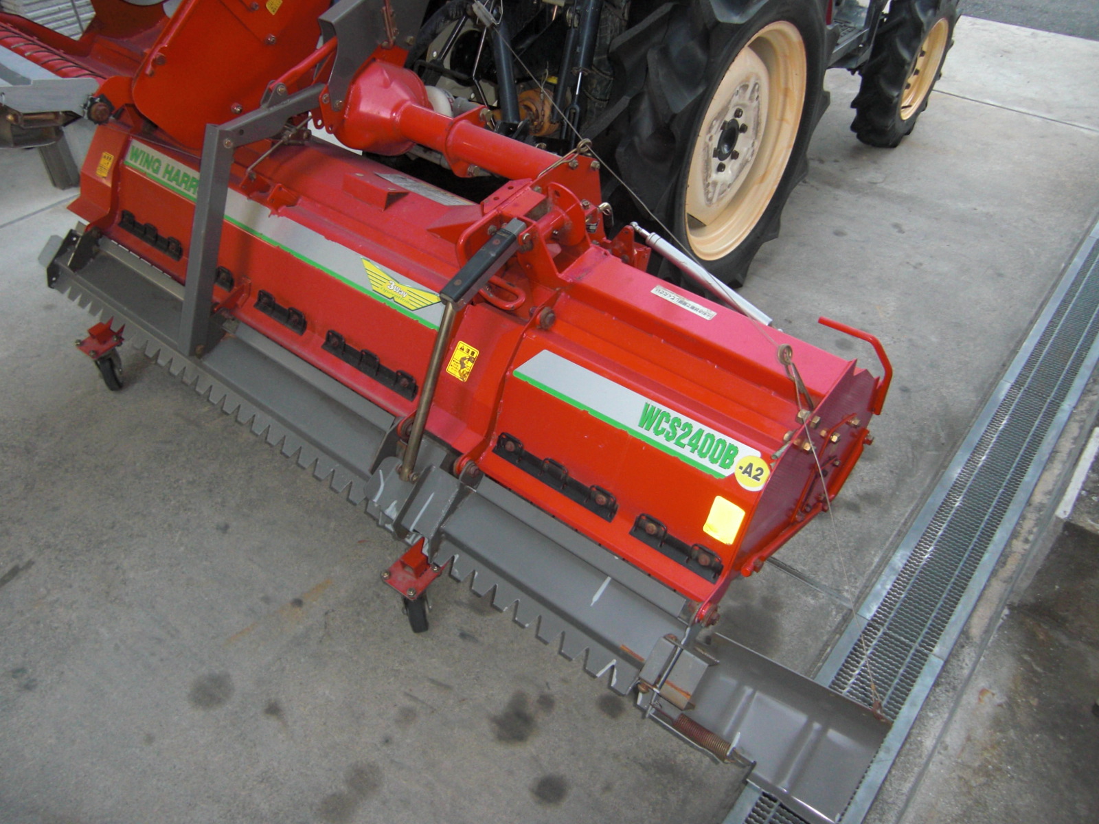 ヤンマー 中古トラクター EF224 VUKS5+ウィングハロー2m40cmの商品画像8