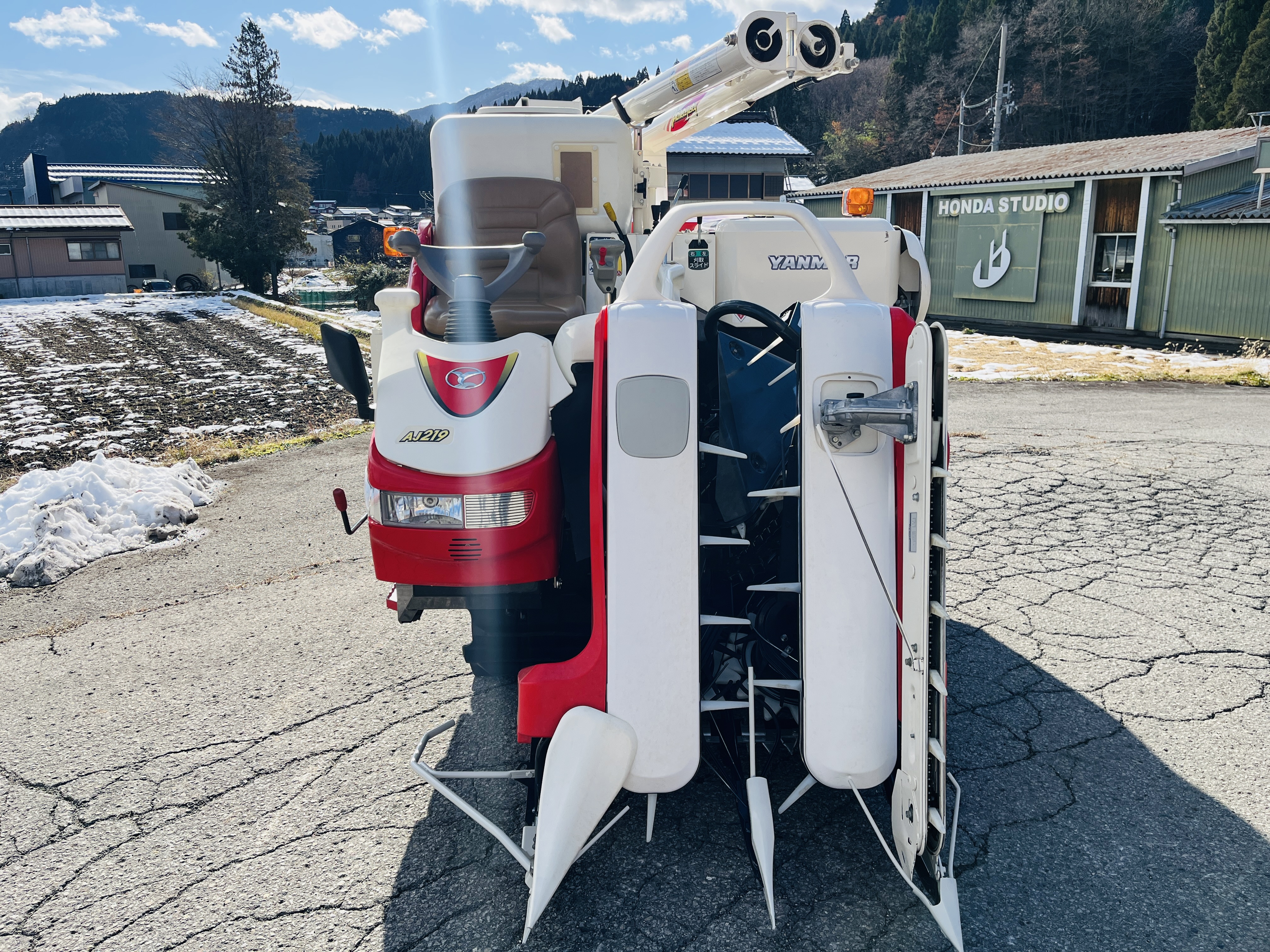 ヤンマー 中古コンバイン AJ219の商品画像3