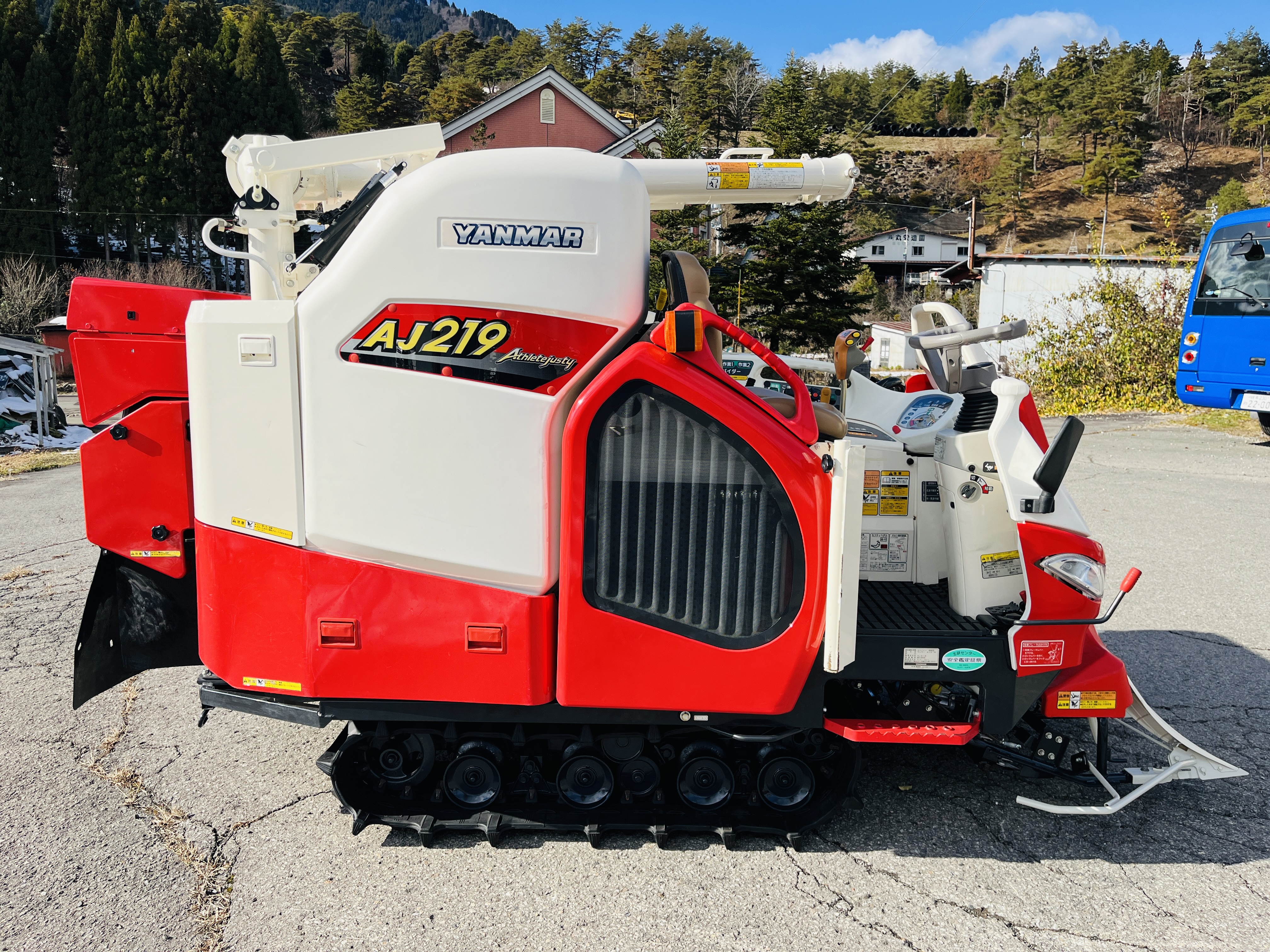 ヤンマー 中古コンバイン AJ219の商品画像7