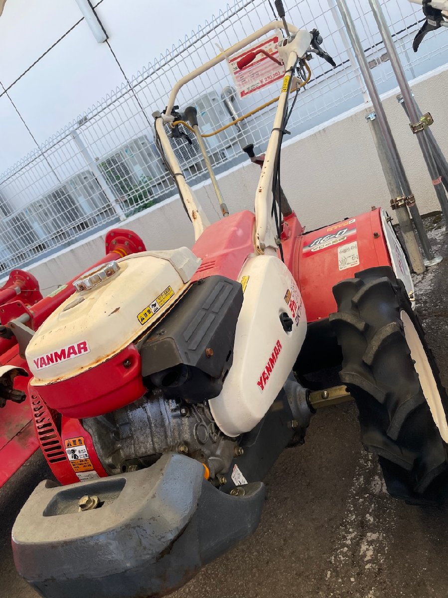  耕運機 ヤンマー 耕耘機 DK7DX 機体寸法:1740ｍｍ×650ｍｍ×1020ｍｍ 出力6.2PS 使用燃料 :ガソリンの商品画像2