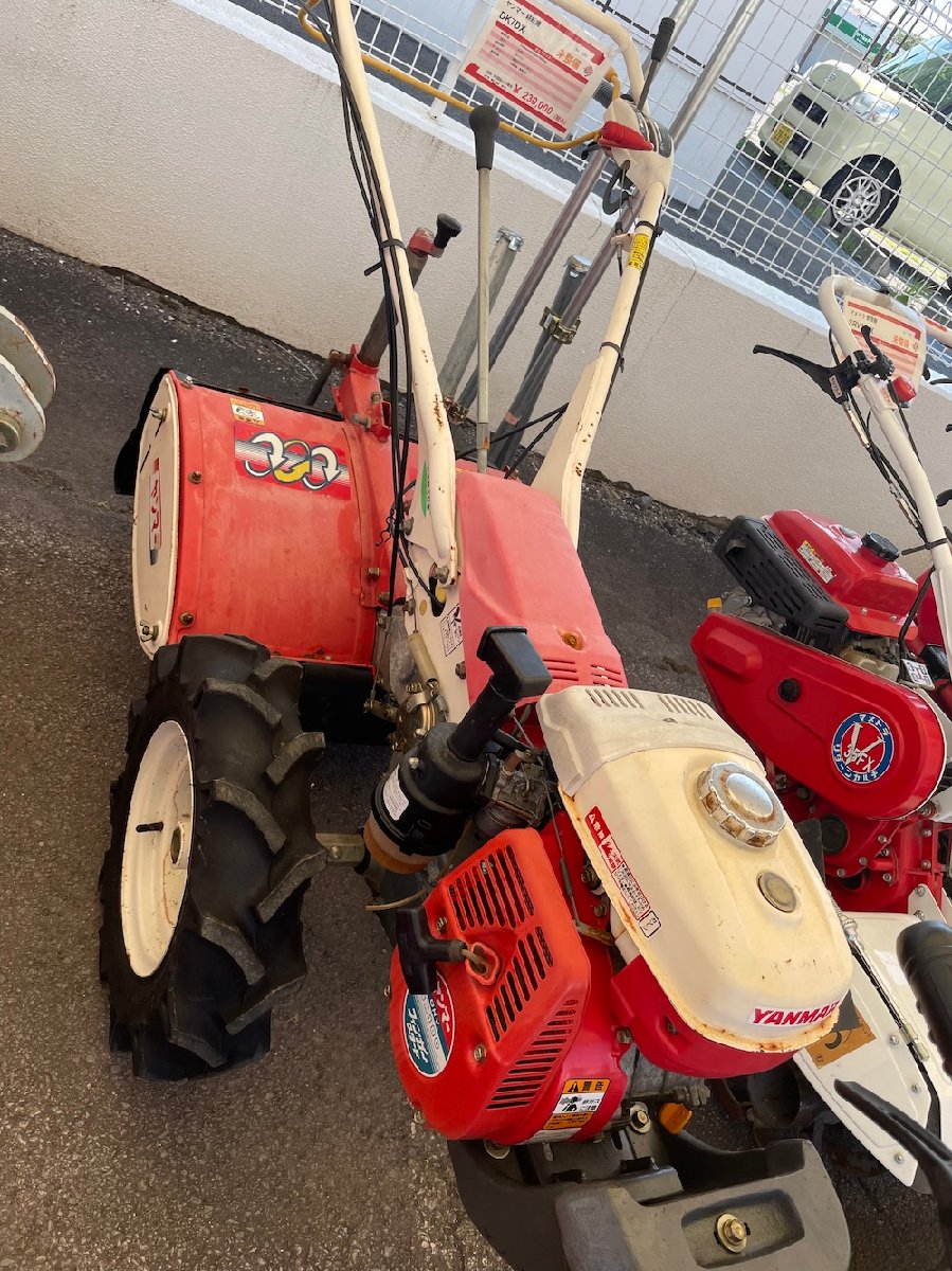  耕運機 ヤンマー 耕耘機 DK7DX 機体寸法:1740ｍｍ×650ｍｍ×1020ｍｍ 出力6.2PS 使用燃料 :ガソリンの商品画像3