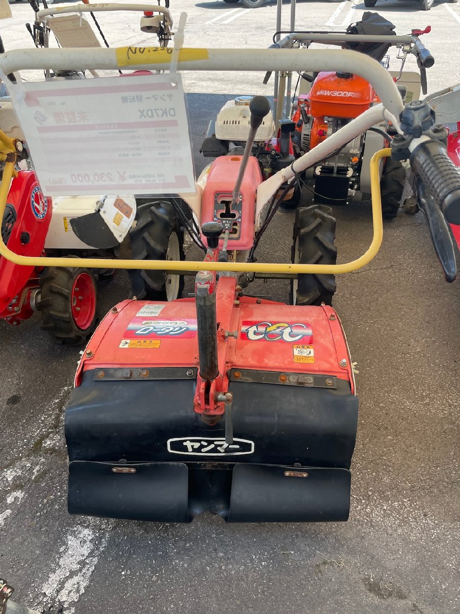  耕運機 ヤンマー 耕耘機 DK7DX 機体寸法:1740ｍｍ×650ｍｍ×1020ｍｍ 出力6.2PS 使用燃料 :ガソリンの商品画像6