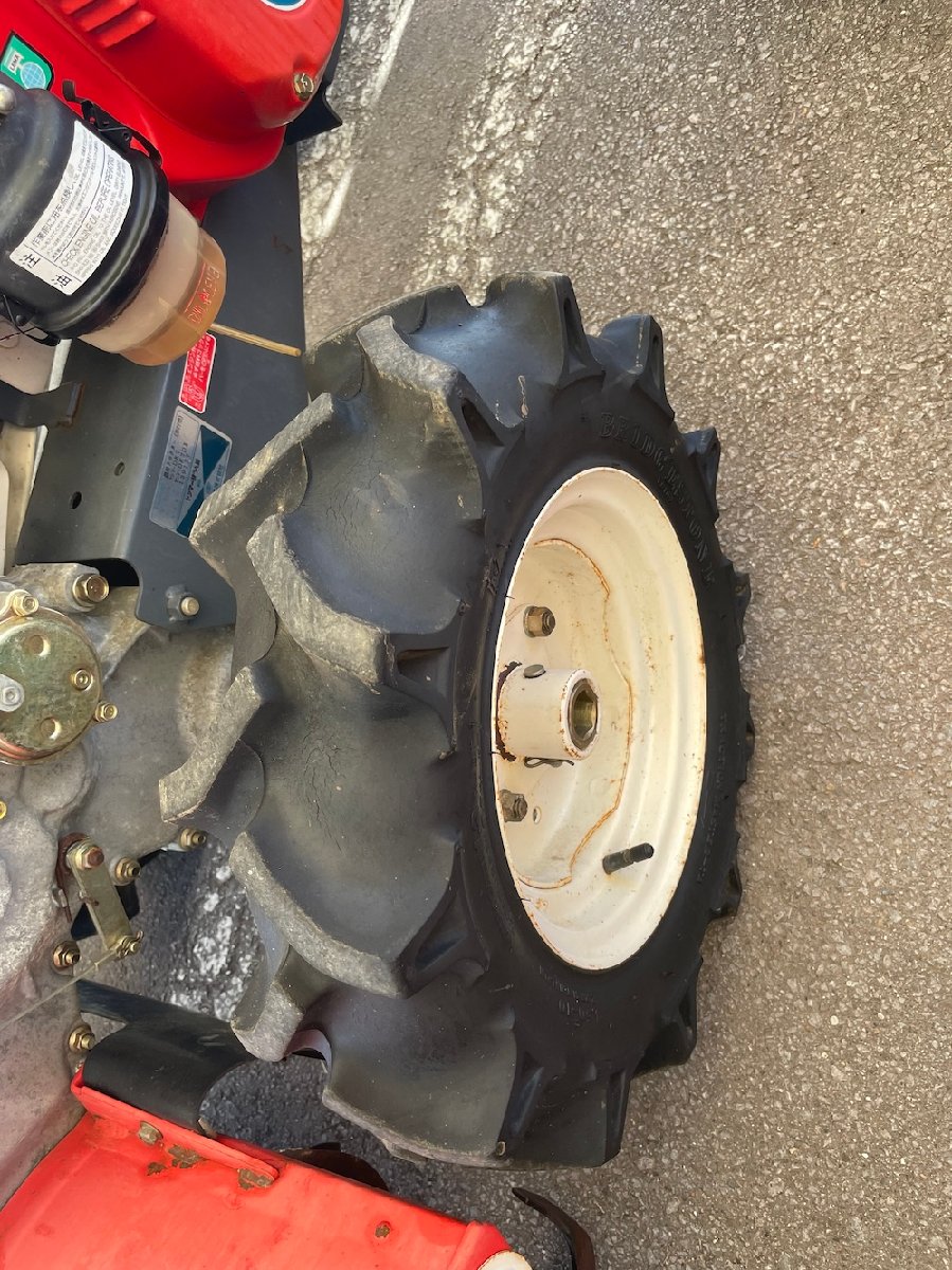  耕運機 ヤンマー 耕耘機 DK7DX 機体寸法:1740ｍｍ×650ｍｍ×1020ｍｍ 出力6.2PS 使用燃料 :ガソリンの商品画像7