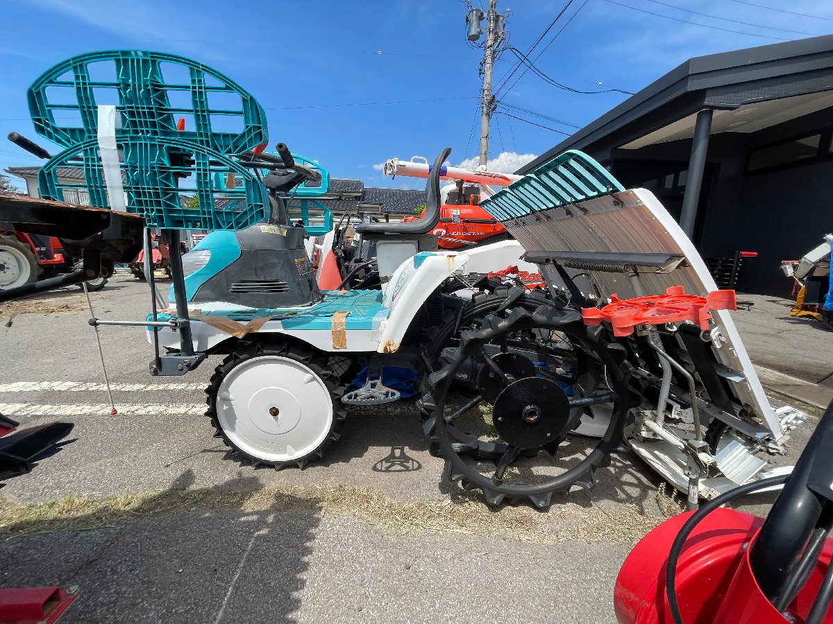 クボタ 中古田植機 1782 クボタ 乗用田植機 SPU45P: 長さ×幅×高さ2360ｍｍ×1610ｍｍ×1300ｍｍの商品画像6