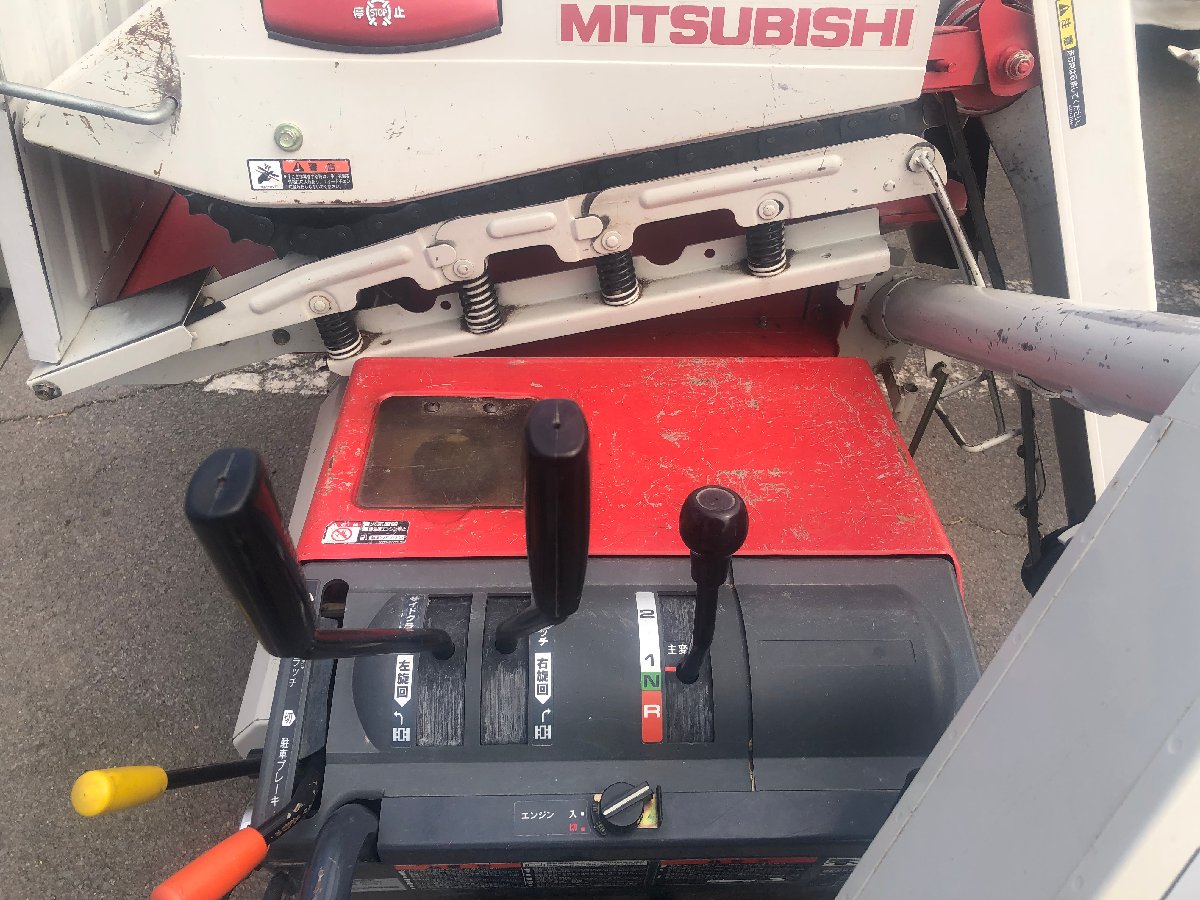 三菱マヒンドラ農機 中古ハーベスター 三菱 ハーベスター MH51  機体寸法:2100×1100×1230(mm) 出力5ps 燃料:無鉛ガソリンの商品画像5